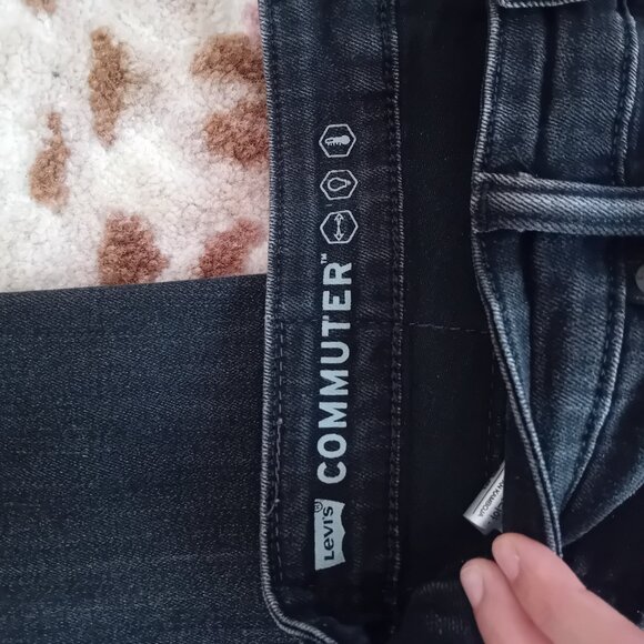Levi's Commuter Black Jeans 32X30 - Picture 3 of 6